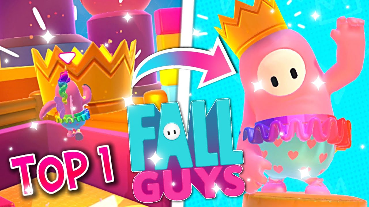 NOTRE PREMIER TOP 1 SUR FALL GUYS ! FALL GUYS BATTLE ROYALE FR - YouTube