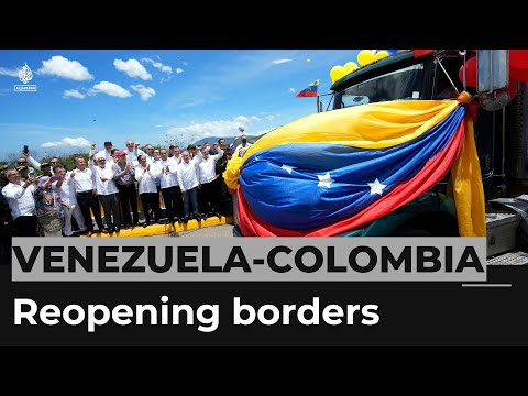 Venezuela-Colombia border reopens to trade as tensions ease