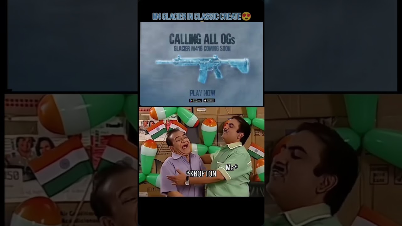 Get ready for OG M4 Glacier in upcoming Classic Create!!!😍😍 