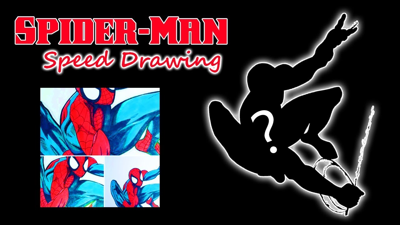Spider Man Speed Drawing YouTube