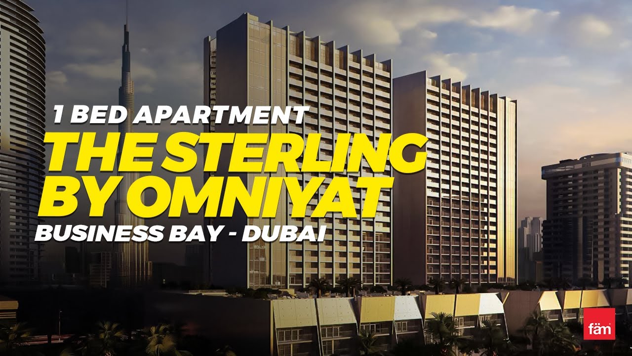 Large I Burj Khalifa View 1 Bed Apartment in The Sterling East, Business Bay - DUBAI