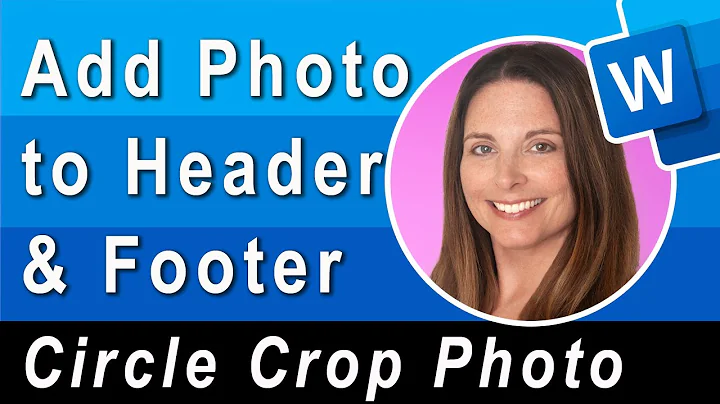 How to Add a Photo to Header or Footer and Make it a Circle in Microsoft Word