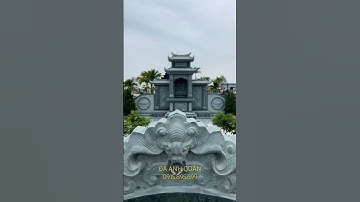Mẫu Lăng Mộ Đá Xanh Rêu Đẹp - Chất Lượng Bền Lâu #langmoda #langmodaanhquan #langmodaxanhreu