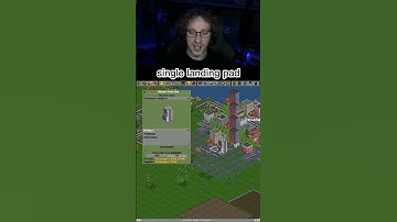 OpenTTD - When To Use Helicopter Airports #gaming #freegames #tip #OpenTTD