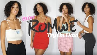 $100 Romwe Try On Haul 2020