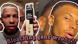 Bleaching went WRONG!!? 💩💁🏽‍♂️