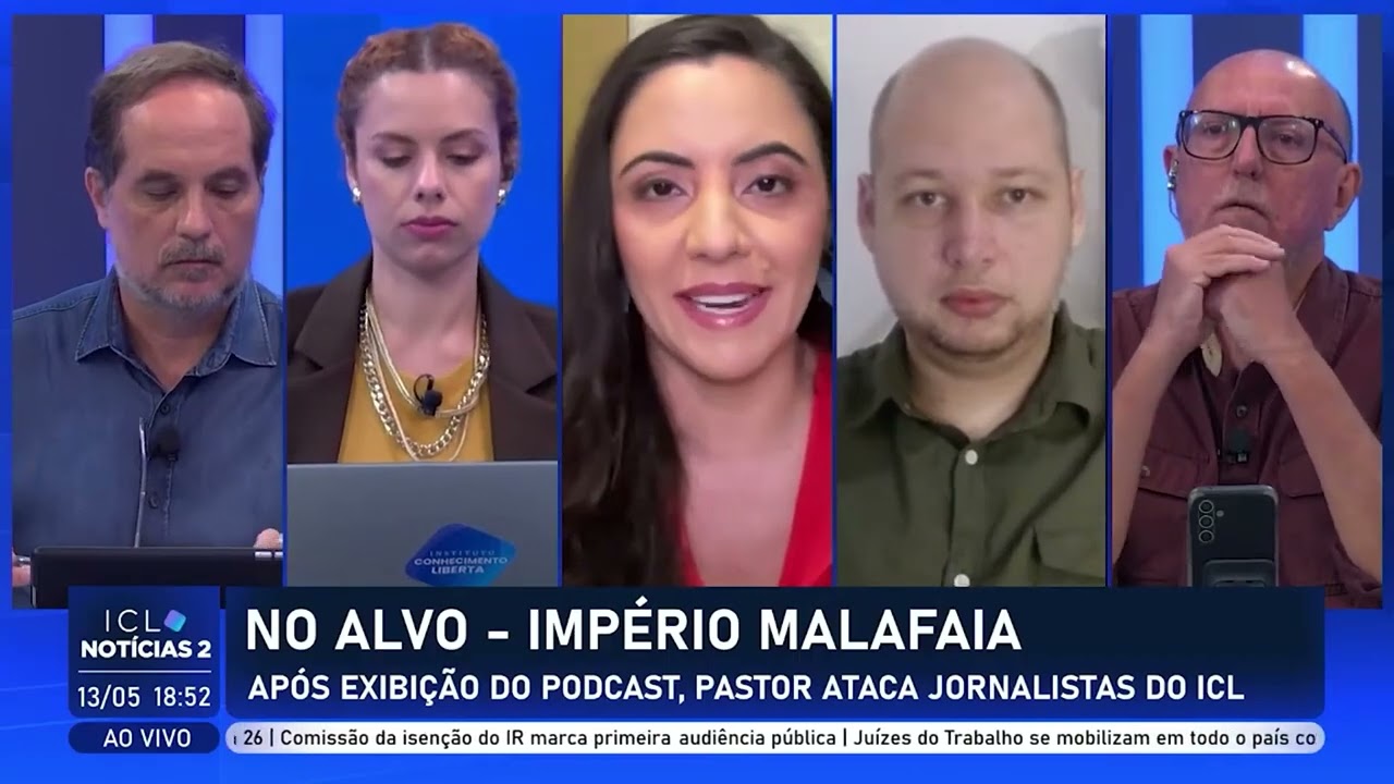 Pastor Silas ataca jornalistas do ICL após exibição do podcast No Alvo: Império Malafaia