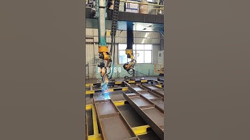 Giải pháp robot hàn kết cấu thép và đóng tàu P5 #machine #laserweldingrobot #welding #sảnxuất #cnc
