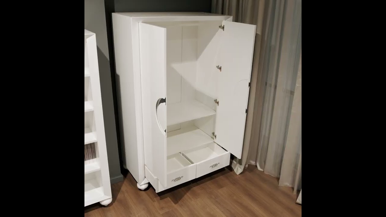 Шкаф-Гардероб Palermo белого цвета - лучшие Шкафы распашные в INMYROOM