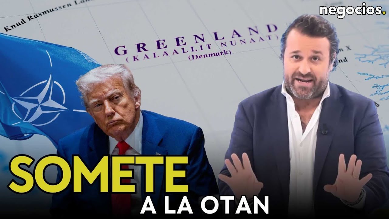 Trump somete a la OTAN: Exige que "entreguen" Groenlandia para que EEUU tenga su cúpula dorada