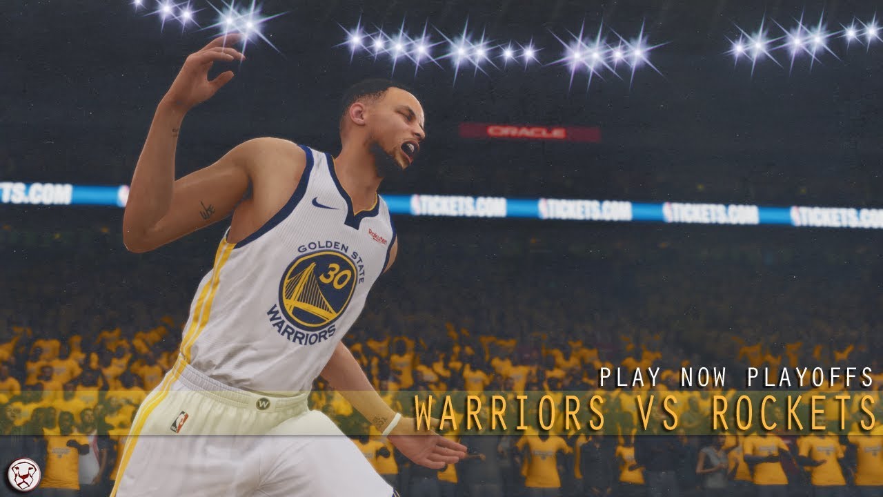 NBA Live 19: Rockets vs Warriors 4Q - Rockets Storm Back | Play Now Playoffs
