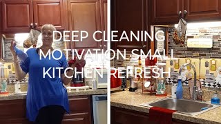 Deep Cleaning Motivation/ small kitchen Refresh