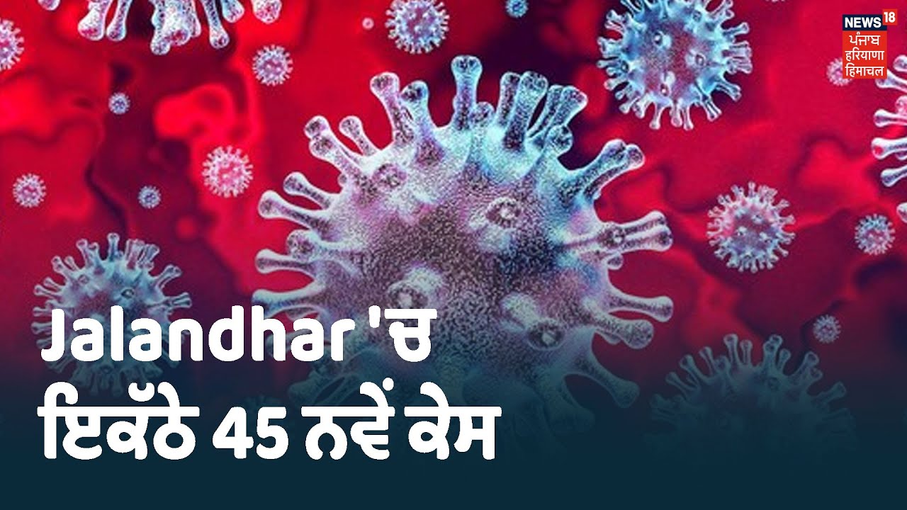 Jalandhar ਚ ਅੱਜ ਇਕੱਠੇ 45 ਨਵੇਂ ਕੇਸ ਆਏ ਸਾਹਮਣੇ, ਜ਼ਿਲ੍ਹੇ `ਚ ਹੁਣ ਤੱਕ 565 ਕੋਰੋਨਾ ਦੇ ਕੇਸ