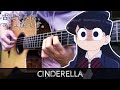 Komi Can't Communicate OP - Cinderella - Fingerstyle Guitar Cover by Steve Hansen