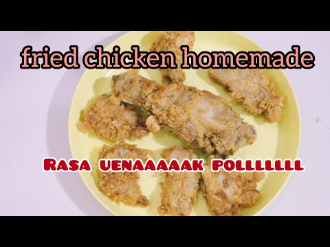 cara-membuat-ayam-fried-chicken-homemade