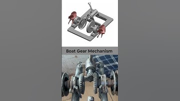 New technology of Gear Mechanism / Boat Gear mechanism process working #technology #automobile #mech