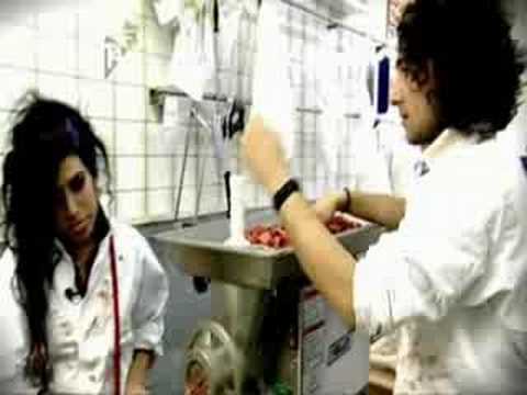 Popworld: Amy Winehouse Visits her local Butcher
