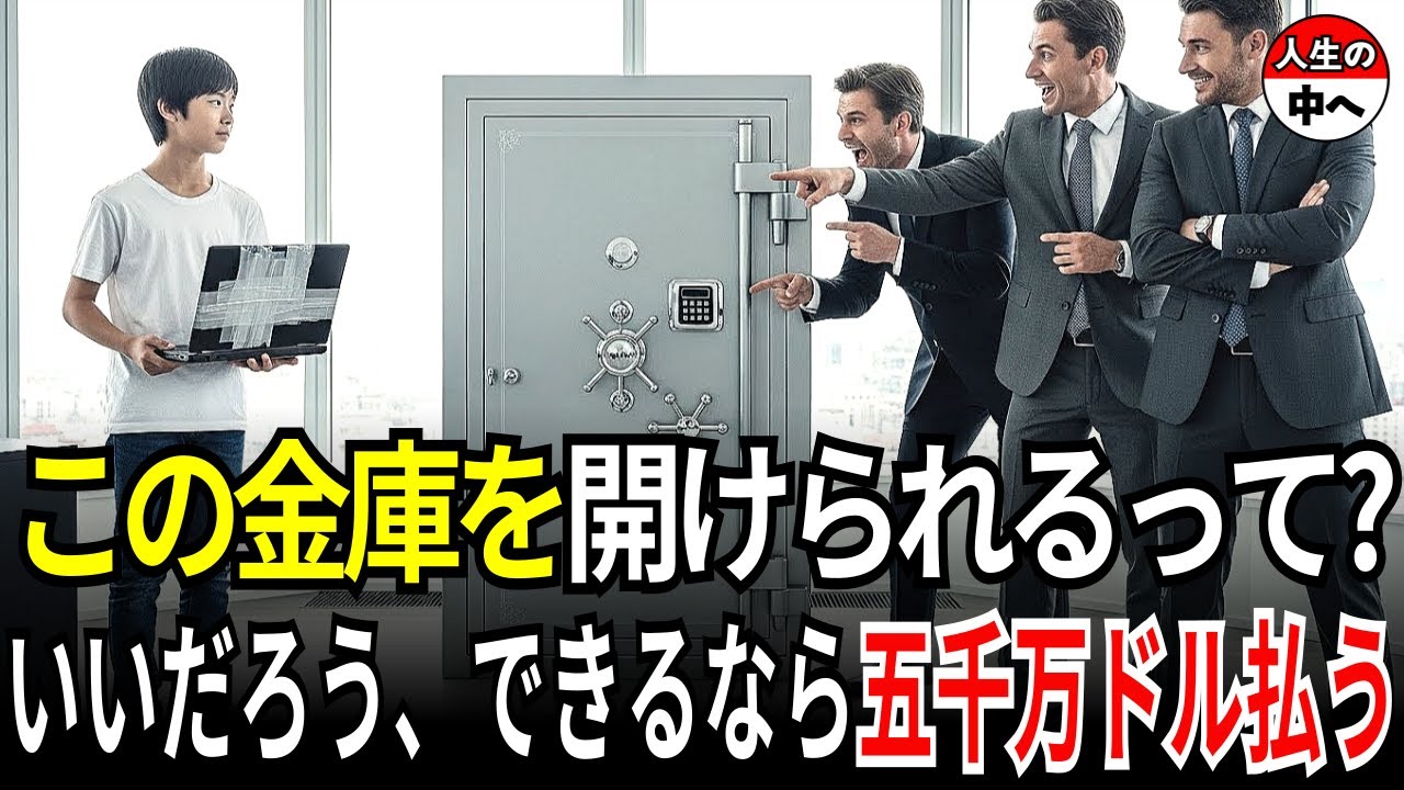「五分あれば十分です」金庫を開けられず破産危機に陥った米国大企業、貧しい清掃員の息子が言い放った瞬間...