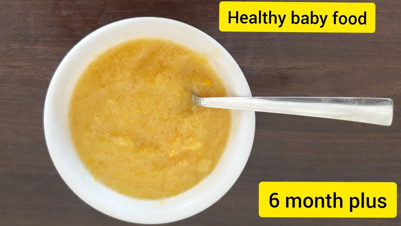 Baby food healthy weight gain food 6 month plus babies YouTube