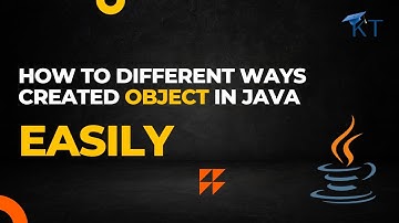 create object in java by different ways