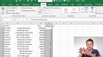 Office 365 - Data Types - Add geographic data