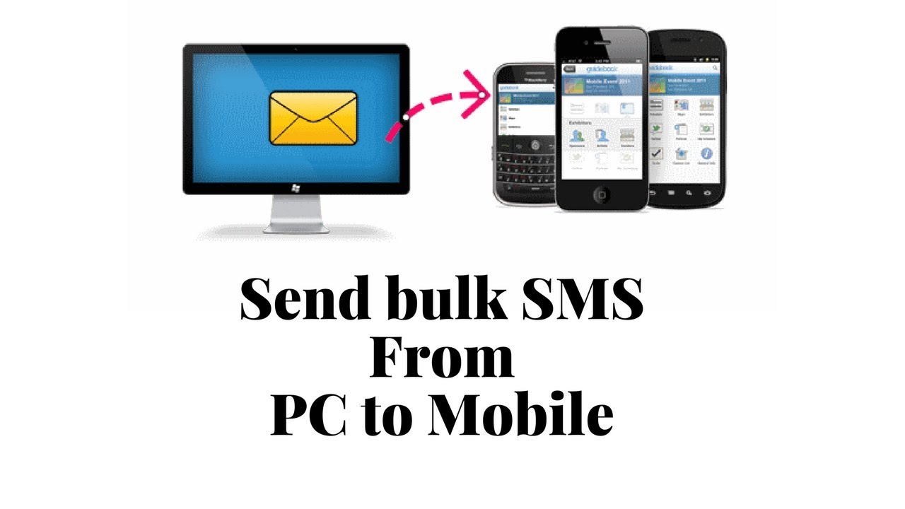 free text messaging software for pc to mobiles