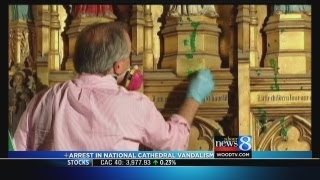 Woman jailed for DC cathedral vandalism