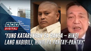 'Complexity' of ICC warrant vs Bato arises from 'inequality of justice' in PH – expert | ANC