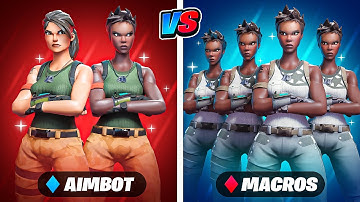 2 AIMBOTTERS vs 4 MACROERS