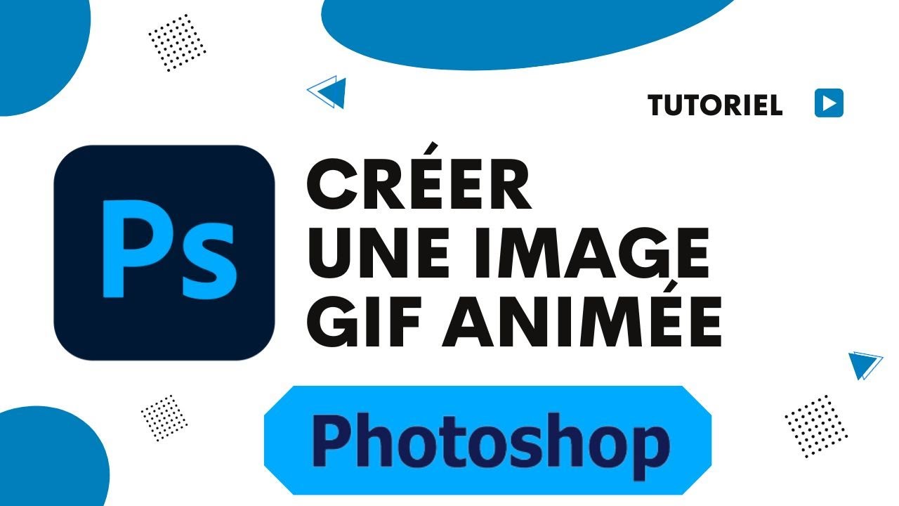 Comment faire un gif animé avec Photoshop - YouTube