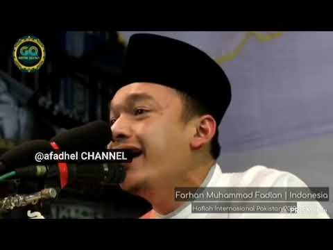 Qiro Farhan Muhammad Fadlan Indonesia Haflah Internasional Pakistan