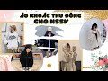 [Shopee Haul] Top Áo Khoác Thu Đông, Hoodie, Bomber Đi Học Cho HSSV Trên Shopee