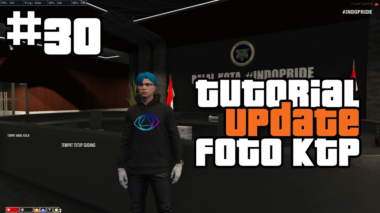 TUTORIAL CARA UPDATE FOTO KTP DI GTA V ROLEPLAY INDOPRIDE #indopride ...