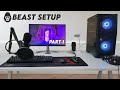 New desk and peripherals  gaming pc setup gets a makeover part 1