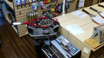 Time Lapse: How to String a Head Radical MPA Tennis Racquet (Albert)