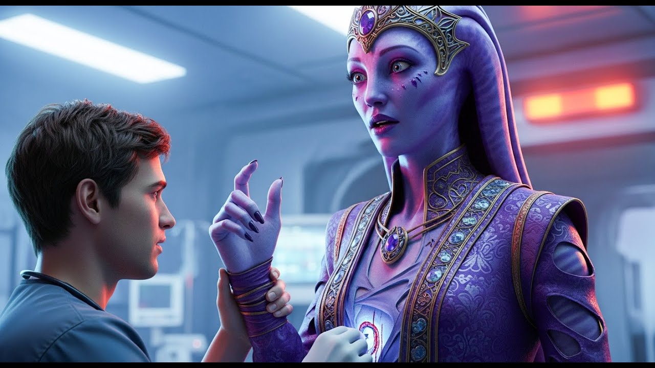 I Was Just Cleaning Her Wound — Until the Alien Queen Grabbed My Wrist: 