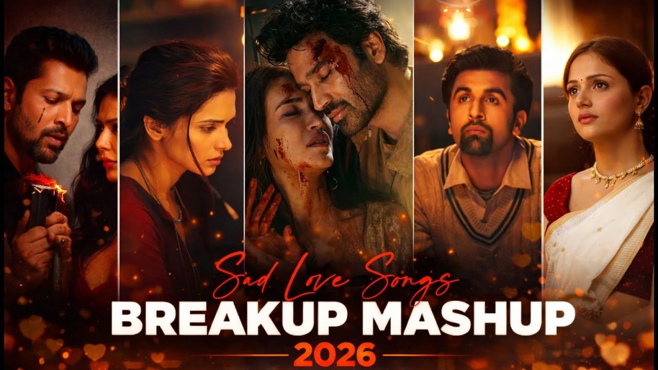 Breakup Mashup 2026 💔 Lofi Bollywood Sad Songs | Nonstop Heartbroken Love Jukebox