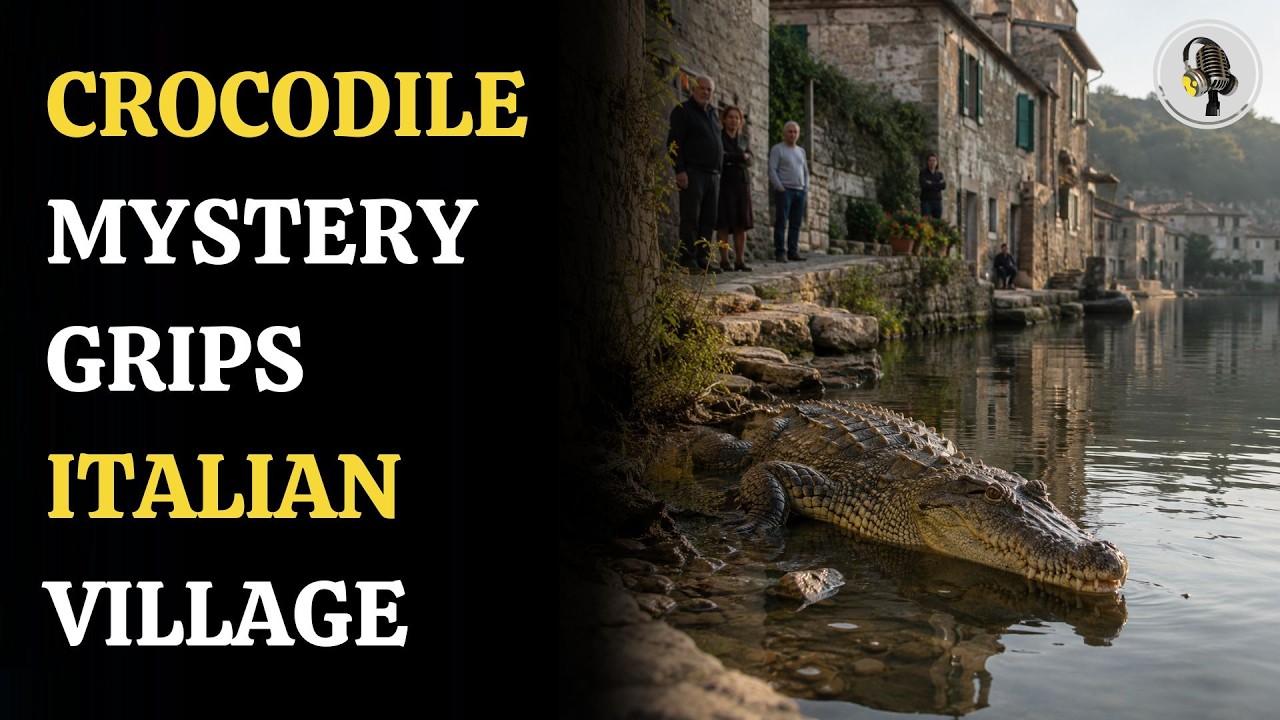 Mysterious Crocodile Sighting Turns Italian Village Into Tourist Hotspot | WION Podcast Mysterious Crocodile Sighting Turns Italian Village Into Tourist Hotspot | WION Podcast