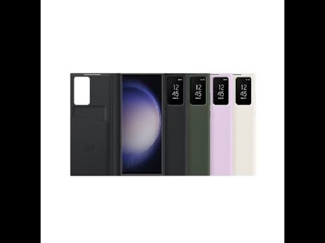 Bao da smart view wallte case s23 ultra(đập hộp s23 Ultra test Bao da)