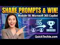 Module-18 Mastering Microsoft 365 Copilot The Power of Sharing Prompts (AB-730)