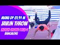 Javelin throw  manu d p 8191m  indian grand prix1  swaminathan gunasekaran