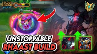 I TURNED RHAAST INTO AN UNSTOPPABLE MONSTER WITH THIS BUILD!! (RED KAYN GAMEPLAY) | Wild Rift