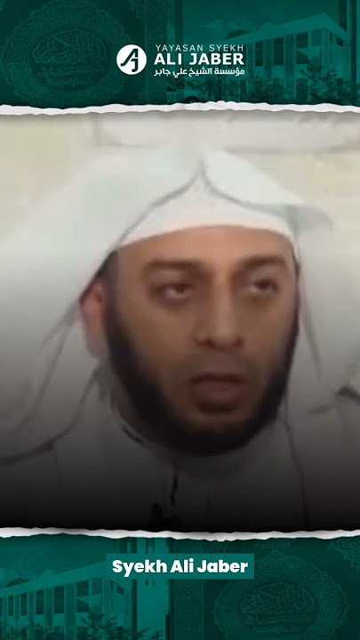 INILAH PESAN NABI JELANG WAFAT - SYEKH ALI JABER Rahimahullah