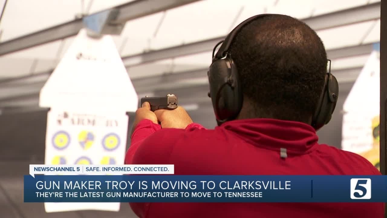 Troy Industries is the latest gun manufacturer to move to Tennessee