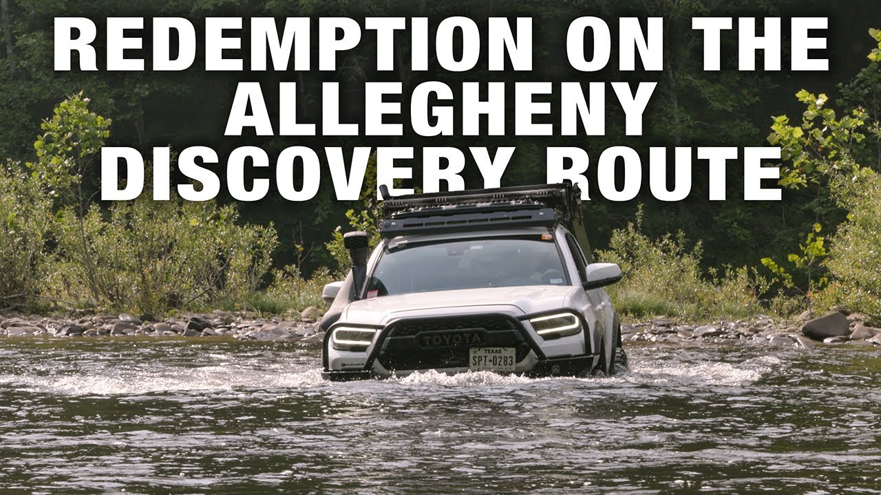 OVERLANDING West Virginia River Crossing // The Dry Fork Of The Cheat River