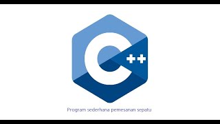 program pemesanan sepatu menggunakan C++