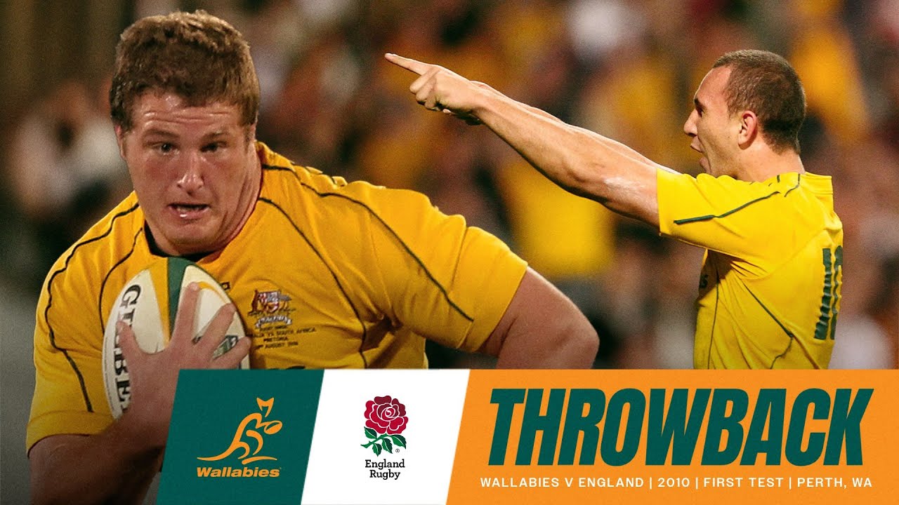 Slips’ first Test | Wallabies v England 2010 | FULL MATCH REPLAY
