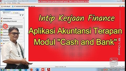 Pencatatan Pengeluaran Kas Kecil Menggunakan Aplikasi AKuntansi