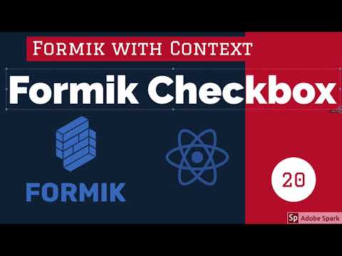 React Formik checkbox form field #22