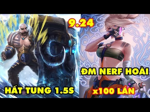 Video TOP 10 vị tướng lên Voi xuống Chó tại LMHT 9.24: Braum... - youtube